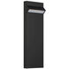 Sentry 7 watt Black Outdoor Bollard